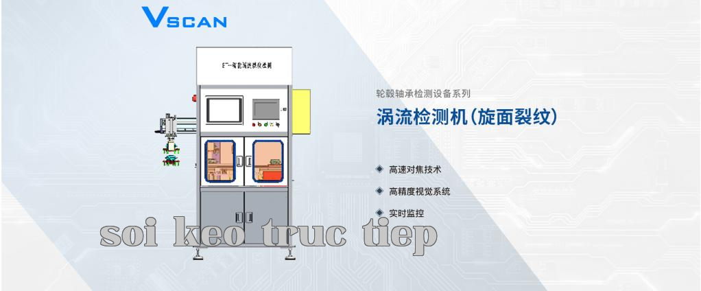 Vỏ bánh xe -- Máy kiểm tra từ tính VSCAN (nứt mặt)